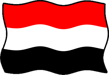 イエメンの国旗のイラスト画像6