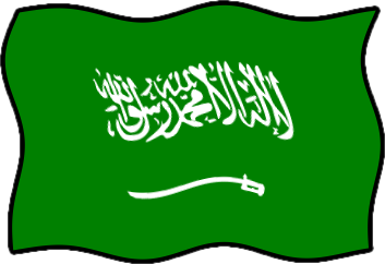 サウジアラビアの国旗のイラスト画像6