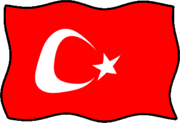 トルコの国旗のイラスト画像6