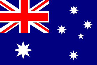 オーストラリアの国旗のイラスト画像2