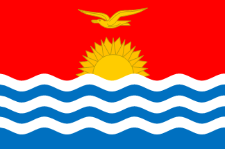 キリバスの国旗のイラスト画像2