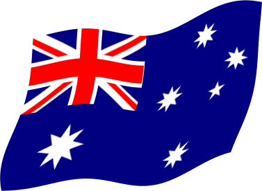 オーストラリアの国旗のイラスト フリー 無料で使えるイラストカット Com