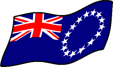 クック諸島の国旗のイラスト画像4