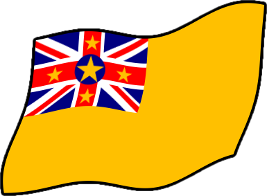 ニウエの国旗のイラスト画像4