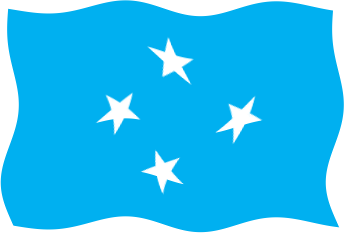 ミクロネシアの国旗のイラスト画像5