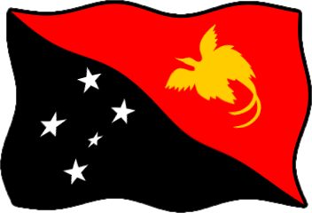 パプアニューギニアの国旗のイラスト画像6