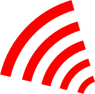 Wi Fi 携帯やスマホなどの電波のイラスト ページ 4 フリー 無料で使えるイラストカット Com
