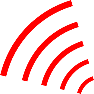 Wi Fi 携帯やスマホなどの電波のイラスト ページ 4 フリー 無料