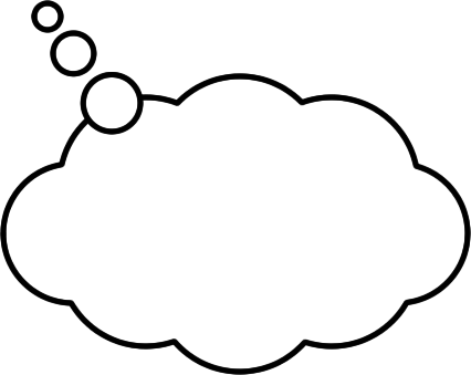雲型のセリフ吹き出し図形 フリー 無料で使えるイラストカット Com