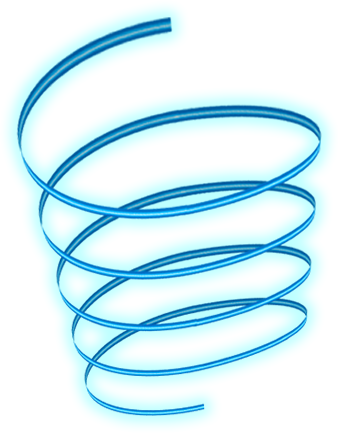 スパイラル図形のイラスト画像