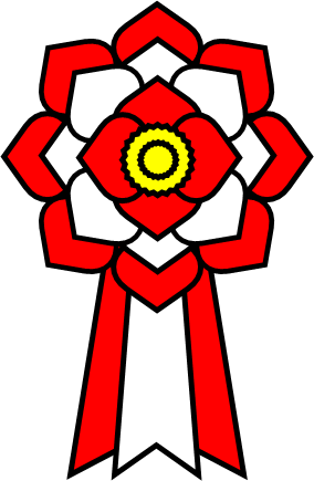 リボン徽章のイラスト画像