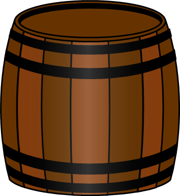 樽のイラスト画像