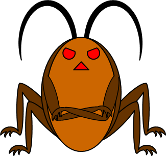 ゴキブリのイラスト画像