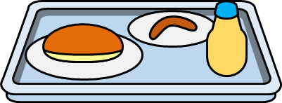 給食のイラスト画像