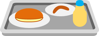 給食のイラスト画像