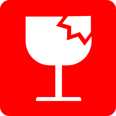 荷物取扱いの注意マーク画像