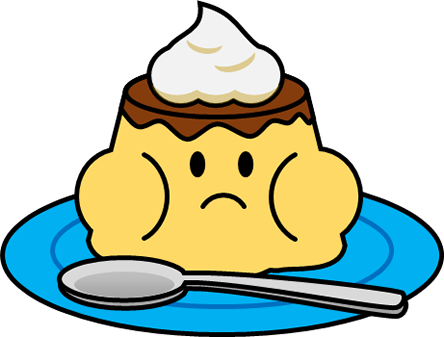 プリンのイラスト画像