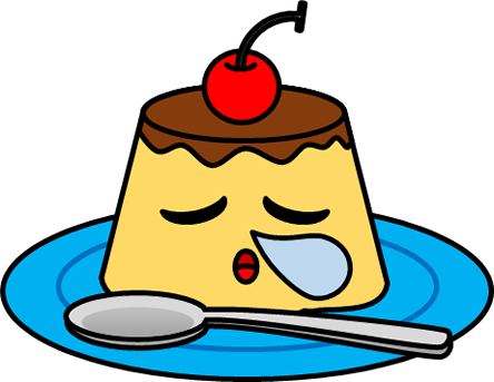 プリンのイラスト画像