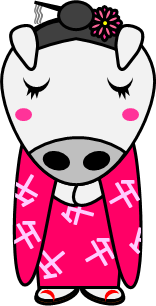 干支、午年（うまどし）のイラスト画像