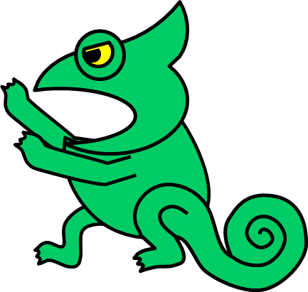 イグアナのイラスト画像