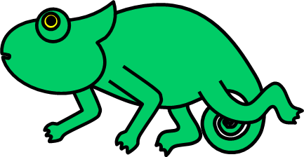 イグアナのイラスト画像