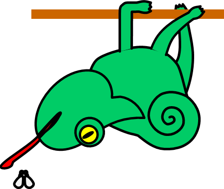 イグアナのイラスト画像