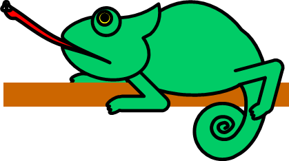 イグアナのイラスト画像