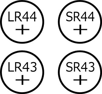 ボタン電池のイラスト画像