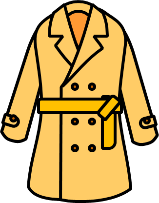 コートのイラスト画像