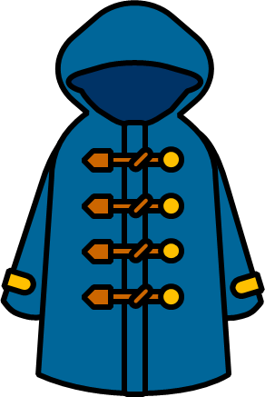 コートのイラスト画像