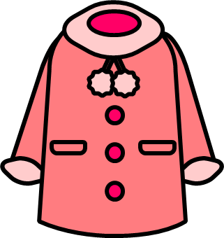 コートのイラスト画像