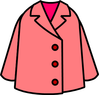 コートのイラスト画像
