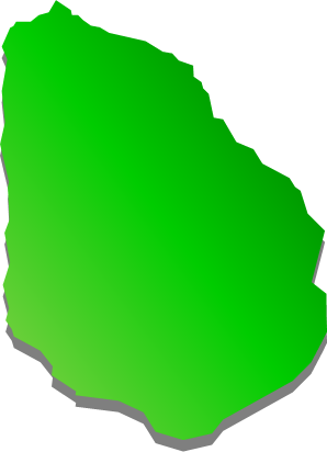 青ヶ島（東京都）の外観図形イラスト画像