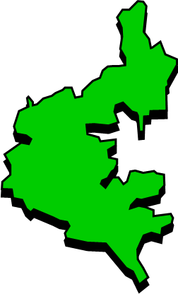 坊勢島(兵庫県)の外観図形イラスト画像