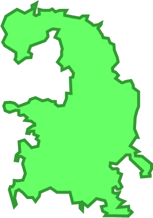 父島(東京都)の外観図形イラスト画像