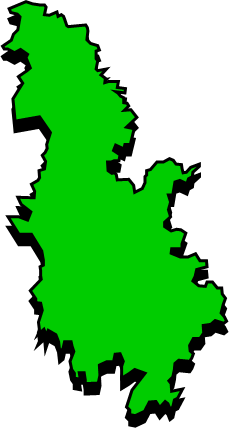 出島（宮城県）の外観図形イラスト画像