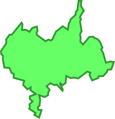 江島（宮城県）の外観図形イラスト画像