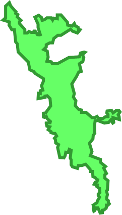 母島(東京都)の外観図形イラスト画像