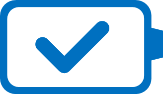 充電済マーク画像