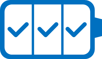 充電済マーク画像