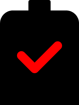 充電済マーク画像