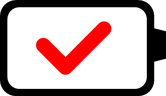 充電済マーク画像