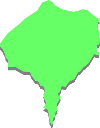 神島(三重県)の外観図形イラスト画像