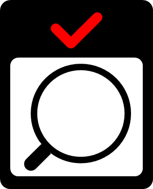 検査済、点検済マーク画像