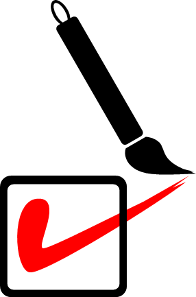 記入済マーク画像