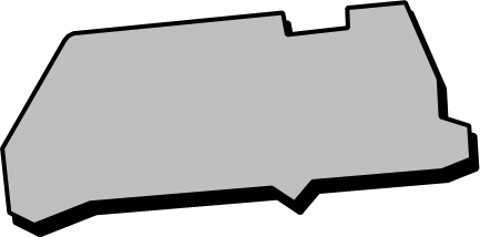 神戸空港（兵庫県）の外観図形イラスト画像