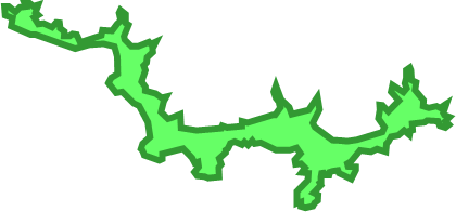 九ノ島（宮城県）の外観図形イラスト画像