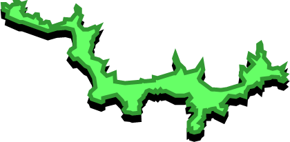 九ノ島（宮城県）の外観図形イラスト画像