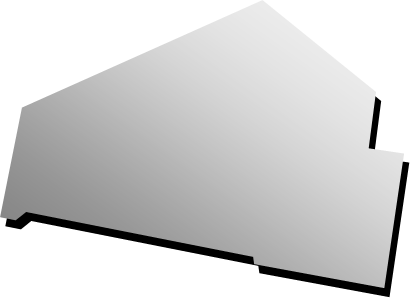 舞洲（大阪府）の外観図形イラスト画像