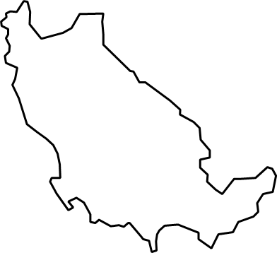 直島（香川県）の外観図形イラスト画像